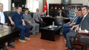 Sağlık-Sen Üniversite Şubesinden Sağlık Müdürüne Ziyaret