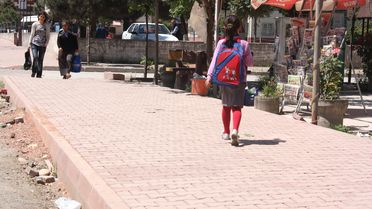 Fatsa'da Kaldırım Çalışmaları