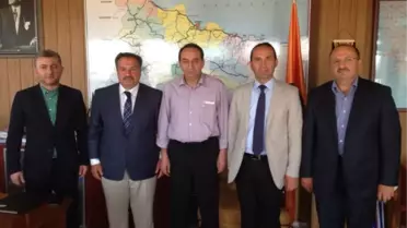 Ünye'den Karayolları 7. Bölge Müdürü'ne Ziyaret