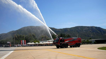 Türk Mühendislerce Tasarlanan Uçak Yangını Söndürme Aracı Tanıtıldı