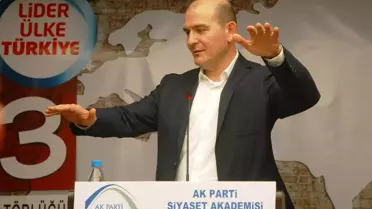 AK Parti'li Soylu: 'Etrafımızdaki Ülkelere Model Olmalıyız'