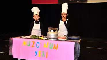 Minikler Hünerlerini Anne Babalarına Sergiledi