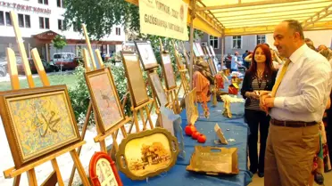 Tokat KYK'dan El Becerileri Sergisi