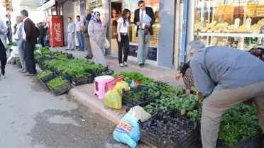 Elbistan'da Caddeler Bostana Döndü