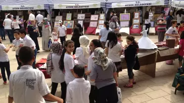 Ebru ve Hüsn-Ü Hat El Sanatları Aydın'da Yaşatıldı