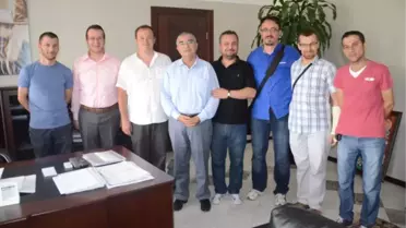 Gazetecilerden Başkan Baysan'a Ziyaret