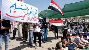 Irak'ta Cuma Gösterileri