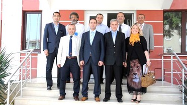 Yeni Yönetimden Genç'e Ziyaret