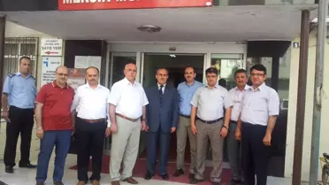 Ramazan Ayvallı'dan Müftü Melek'e Ziyaret