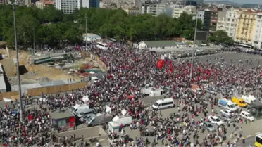 Binlerce Kişi Taksim'de