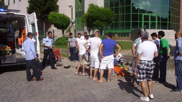 Marmaris'te Trafik Kazası: 1 Yaralı