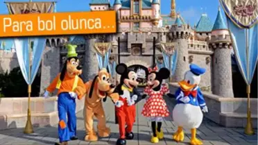 15 Milyon Euro Ödeyip Disneyland'ı Kapattı
