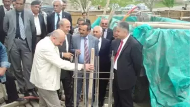 Bulanık'ta Cami Temeli Atıldı