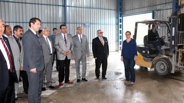 Sivas'ta Kilitli Parke Tesisi Üretime Hız Verdi