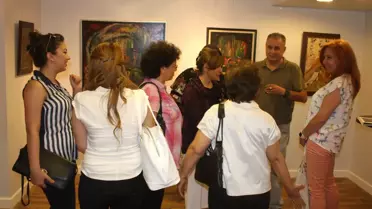 Ressam Şule Özbahar, 21. Kişisel Resim Sergisini Açtı