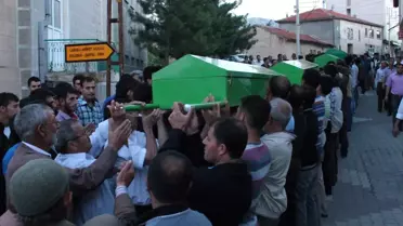 Kazada Ölen 5 Kişi Son Yolculuklarına Uğurlandı