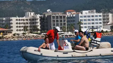 'Masterlar Açık Su Yüzme Maratonu' Marmaris'te Yapıldı