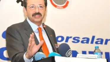 TOBB Başkanı Hisarcıklıoğlu Açıklaması