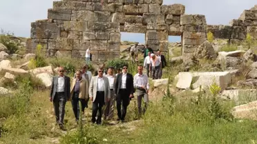 Vali Yılmaz, Aizanoi Antik Kenti'ne Hayran Kaldı