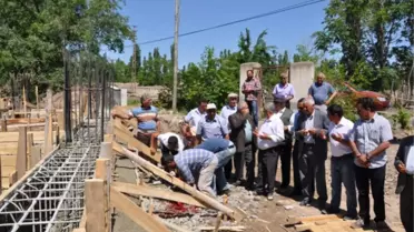 Cennetabat Köyü Camisinin Temeli Atıldı