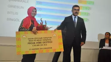 Kadın Çiftçiler Yarışıyor Bilgi ve Proje Yarışması Türkiye Finali Balıkesir'de Yapıldı