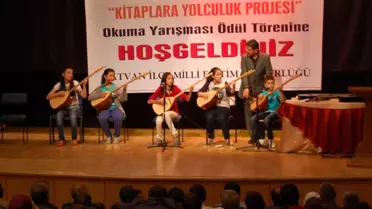 Kitaplara Yolculuk Projesi Ödül Töreni Düzenlendi