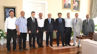 Kaymakam Kıyıcı'dan Vali Savaş'a Ziyaret