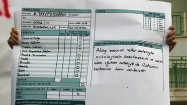 Gezi Parkı Eylemlerinde Başbakan'a Karne Verdiler