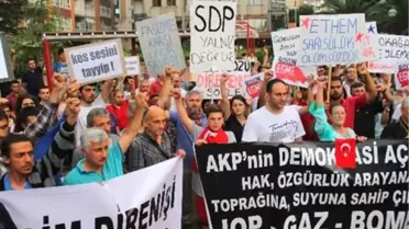 'Gezi Parkı' Eylemlerine Destek Yürüyüşü