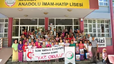 Manisa'da Yaz Okuluna 180 Öğrenci Katılıyor