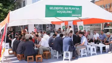 Ahi Pilavı ile 800 Yıllık Gelenek Canlandı