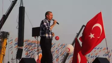 Başbakan Erdoğan'ın Kayseri Mitingi(1): Torunum Bile 'Dik Dur Eğilme, Bu Millet Seninle' Diyor