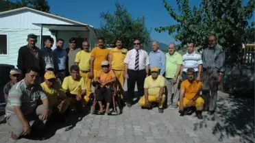 Kaymakam Karaman'dan Orman Yangın Söndürme Ekibine Ziyaret