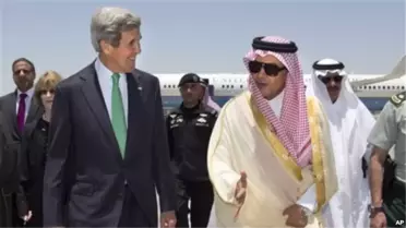 ABD Dışişleri Bakanı Kerry Suudi Arabistan'da