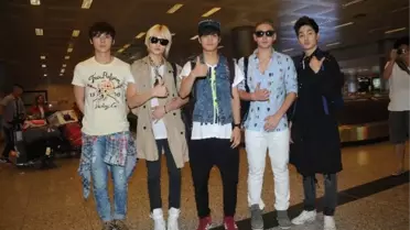 Atatürk Havalimanı'nda Nu'est Çılgınlığı