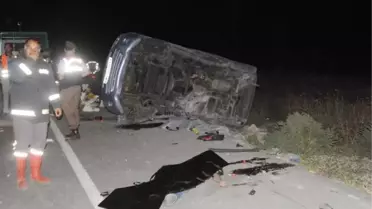 Konya'da İki Kaza: 2 Ölü, 8 Yaralı