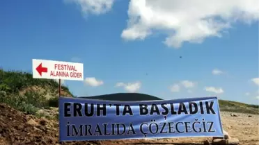 Berçelan Festivalinde Dikkat Çeken Pankart: 'Eruh'ta Başladık, İmralıda Çözüyoruz'