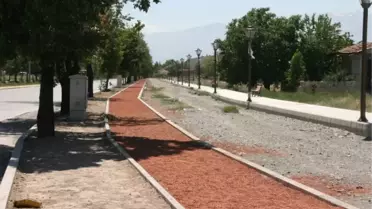 Talip Kaban Bulvarında Yürüyüş Yolu ve Yeni Bir Park