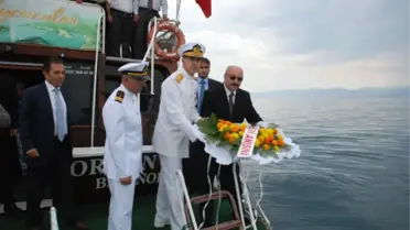 Sinop'ta Denize Kabotaj Çelengi