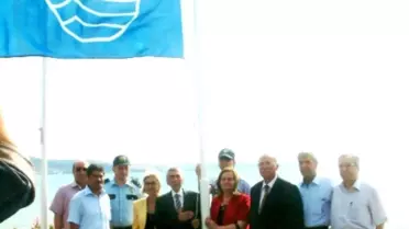 Burhaniye Plajları'na 5 Mavi Bayrak