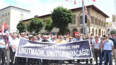 Çorum Olaylarında Hayatını Kaybedenler Anıldı