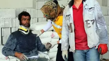 Müze İnşaatında Çökme 2 Yaralı
