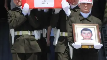 Şehit Erin Cenazesi Memleketine Gönderildi