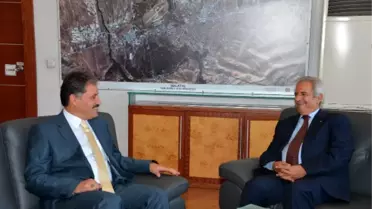 Filistin Büyükelçisi'nden Başkan Çakır'a Ziyaret