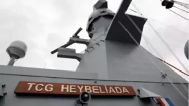 'Hayalet Gemi' Tcg Heybeliada, Tunus'ta