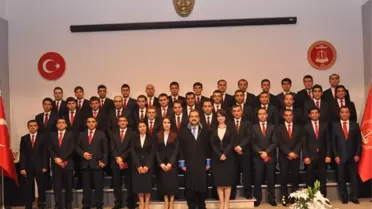 Sayıştay Denetçi Yardımcısı Adaylarına Tören Yapıldı