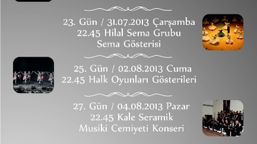 Biga'da Ramazan Şenliği