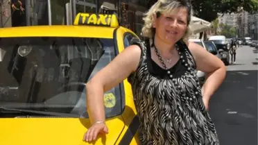 Eskişehir'in Tek Kadın Taksi Şoförü