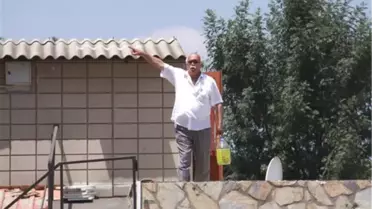 İşyerinin Yıkımına Benzin Bidonuyla Direndi
