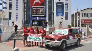 Kuşadalı Dağcılar Yola Çıktı